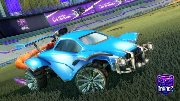 A Rocket League car design from JSLAK