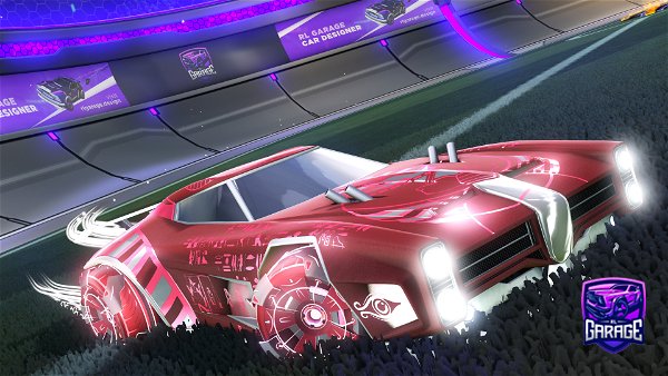 A Rocket League car design from Feral_Crab