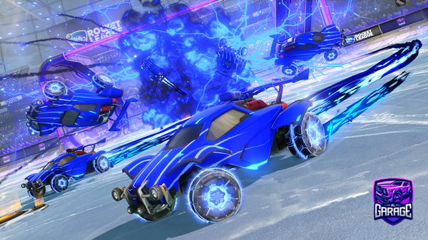 A Rocket League car design from Producer_Wolf