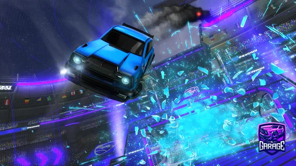 A Rocket League car design from cr4shedd