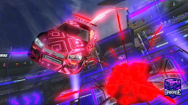 A Rocket League car design from Unoment