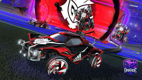 A Rocket League car design from Interstellar_Dragon