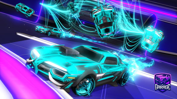 A Rocket League car design from CrspyChkn