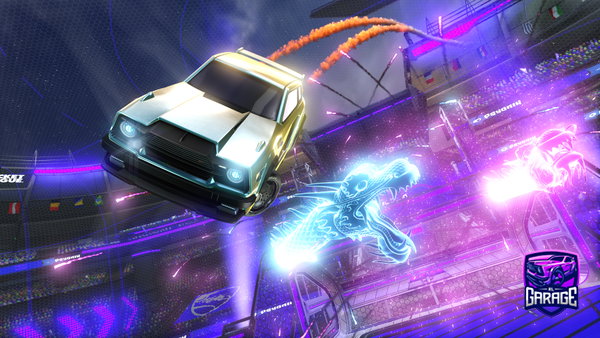 A Rocket League car design from Cecro
