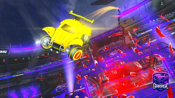 A Rocket League car design from vincent000