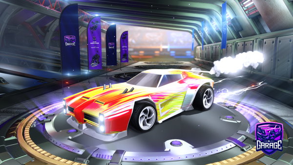A Rocket League car design from LightningFastWMH