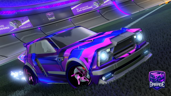 A Rocket League car design from Afacs