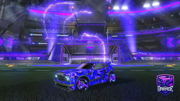 A Rocket League car design from Nikkkkkkkkkko