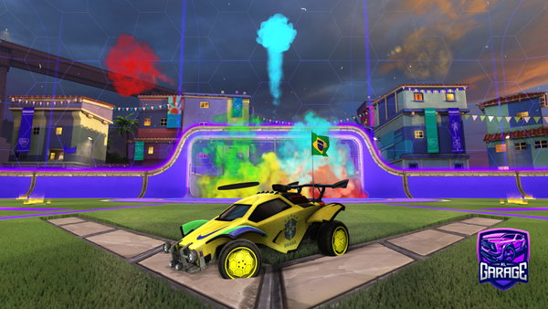 A Rocket League car design from eki2607