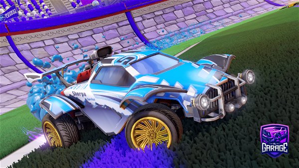 A Rocket League car design from Evample8359