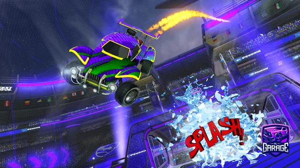 A Rocket League car design from Jynx-09