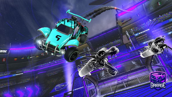 A Rocket League car design from Aussiethegoat