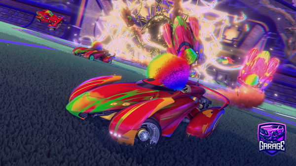 A Rocket League car design from Designer179