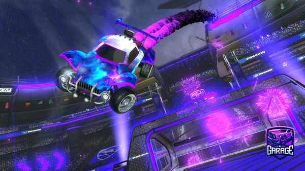 A Rocket League car design from FusionVoltage