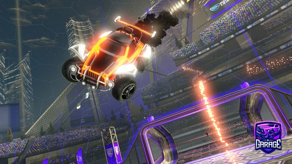 A Rocket League car design from oarta4G