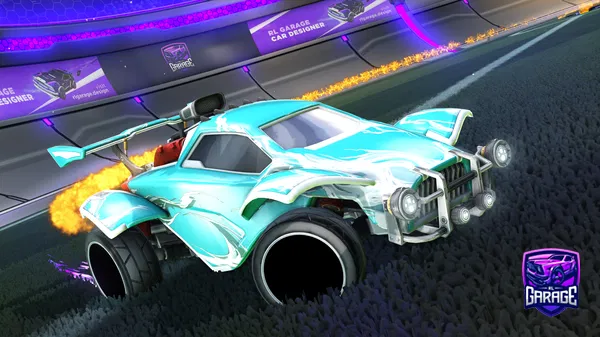 A Rocket League car design from harveywellybob