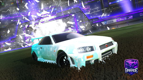 A Rocket League car design from Hxpnotizedd