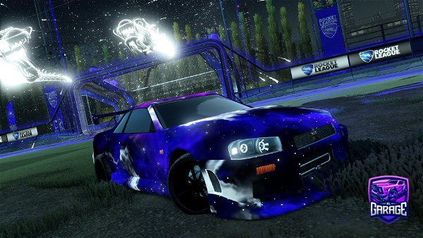 A Rocket League car design from Outsider_BaW