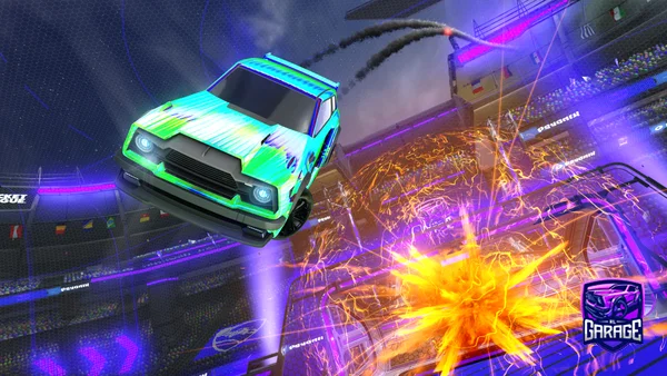 A Rocket League car design from CheefCarter