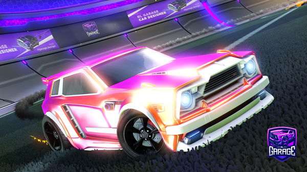 A Rocket League car design from HotIce2k