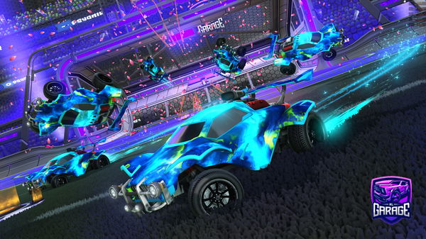 A Rocket League car design from Funnygun6972