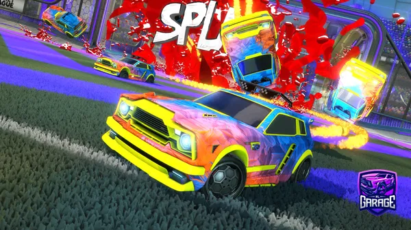 A Rocket League car design from edgaming91