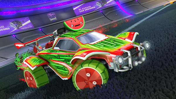 A Rocket League car design from GeckoM4n_Yt