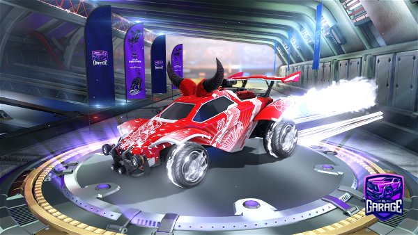 A Rocket League car design from Bonuscatss