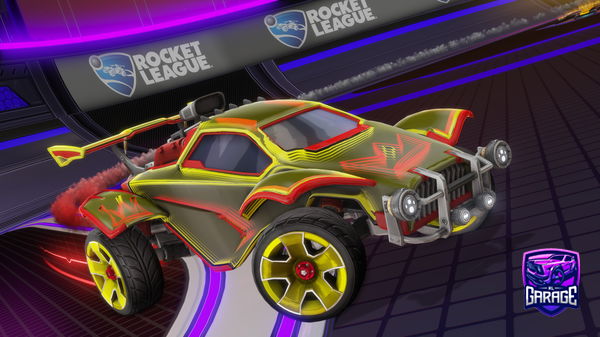 A Rocket League car design from Drk_Wave