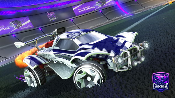 A Rocket League car design from ChiefXtreme