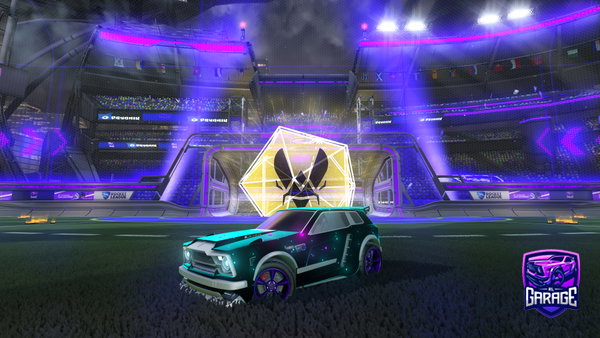 A Rocket League car design from LAXO494