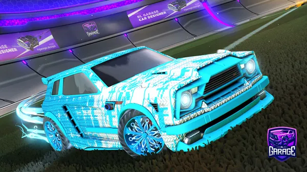 A Rocket League car design from charliejones2014