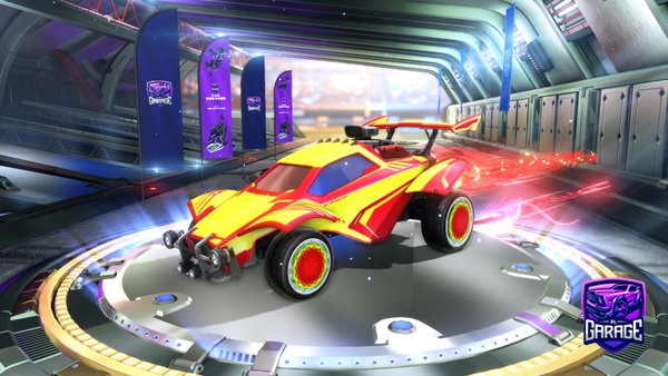 A Rocket League car design from erik20002