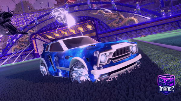 A Rocket League car design from Samcolli