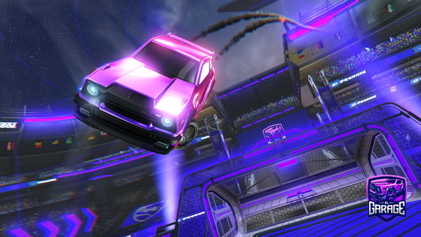 A Rocket League car design from The_rustem