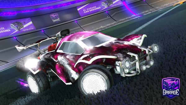 A Rocket League car design from LegendaryOatmilk