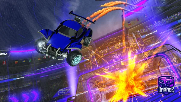 A Rocket League car design from Firehog164