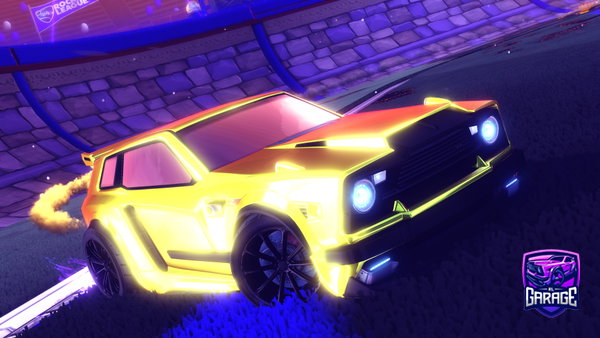 A Rocket League car design from venanmoth
