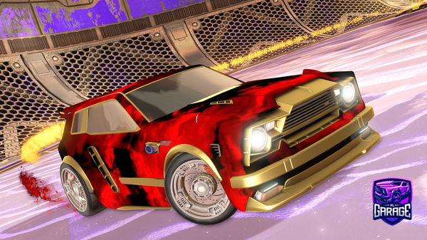 A Rocket League car design from matsukoshi