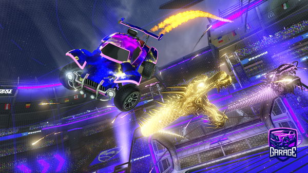 A Rocket League car design from ELMOmilk97