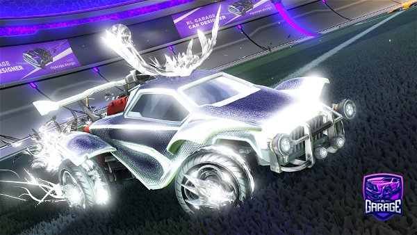 A Rocket League car design from rukey
