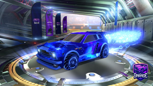 A Rocket League car design from BlackBoiz