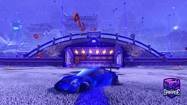 A Rocket League car design from Ripperatschool