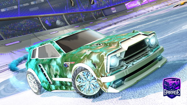 A Rocket League car design from Magicalchine783