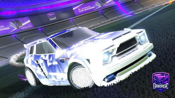 A Rocket League car design from Cozyeeu