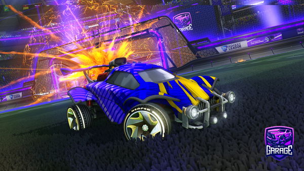 A Rocket League car design from Malcolmm