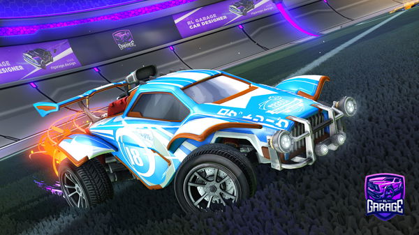 A Rocket League car design from EXfar-yable6