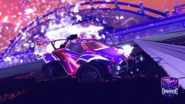 A Rocket League car design from rehno