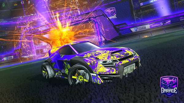 A Rocket League car design from ReeMsie