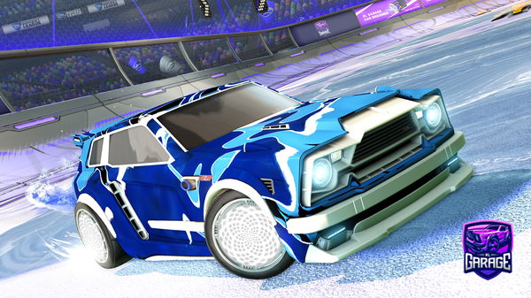 A Rocket League car design from cpt_ner0